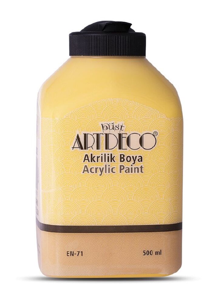 Artdeco Akrilik Boya 500ml Kanarya Sarısı 3032 Lv-y-070l-3032