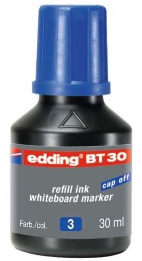 Edding Tahta Kalemi Mürekkebi 30 Ml ( Bt-30 ) Mavi Edbt3003