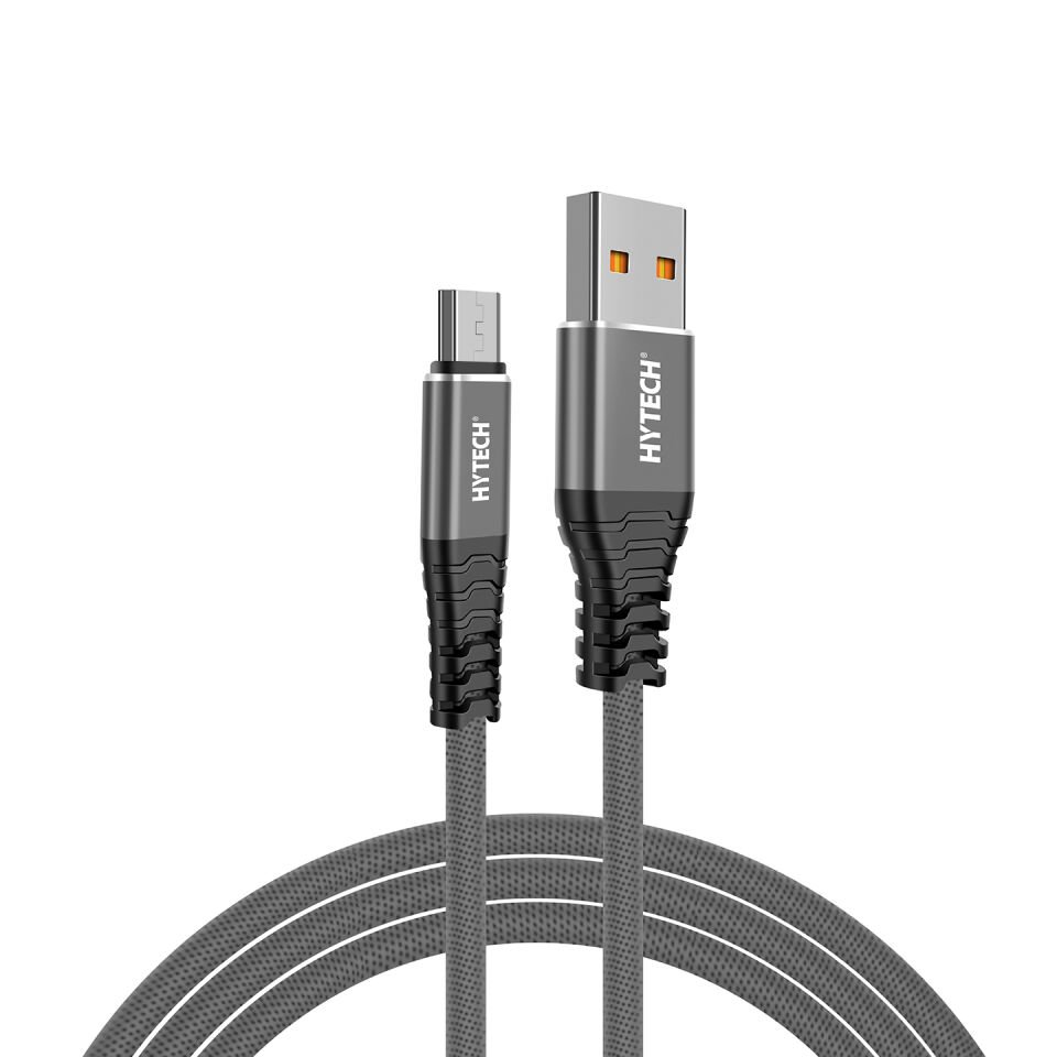 Hytech Hy-x2103m 3a Micro Usb 3m Gri Data + Sarj Kablosu