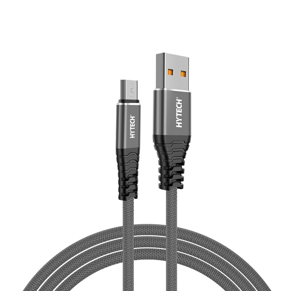 Hytech Hy-x2103m 3a Micro Usb 3m Gri Data + Sarj Kablosu