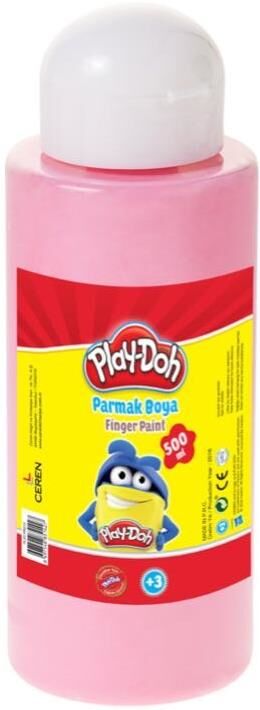 Play-doh Parmak Boyası 500 Ml. Pembe Play-pr030