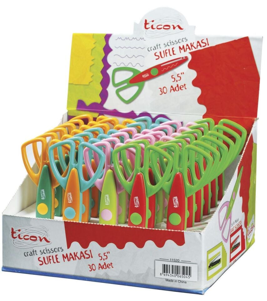 Ticon Sufle Makası Şekilli 5,5 11520