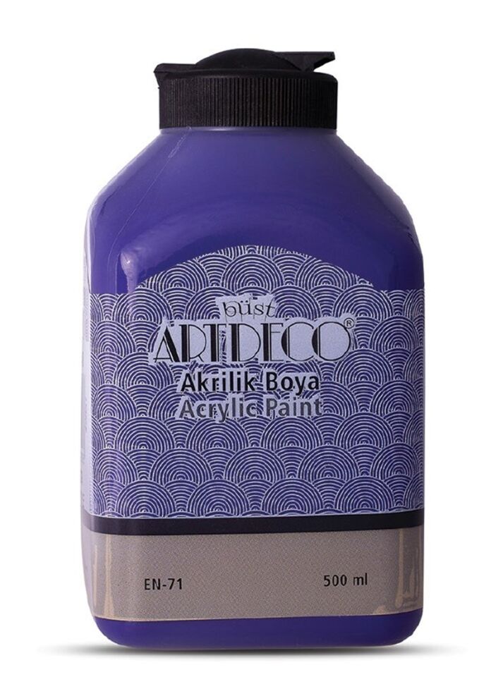 Artdeco Akrilik Boya 500ml Koyu Mor 3048 Lv-y-070l-3048