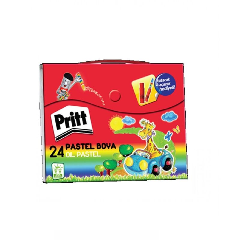 Pritt Pastel Boya 24 Lü Çantalı 1048064