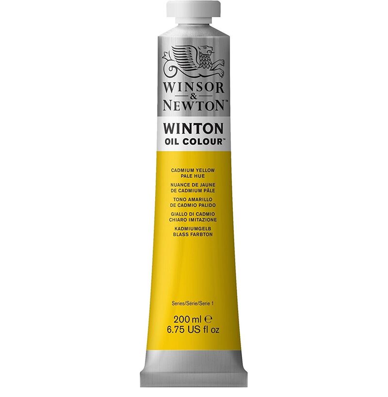 Winsor & Newton Winton Yağlı Boya 200ml Cadmium Yellow Pale Hue 119 (8) Lv-wn-1437119