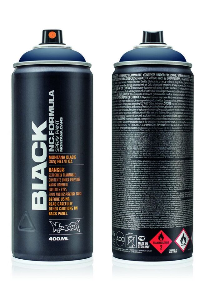 Montana Black Sprey Boya 400ml Dark Indigo Blk5092 Lv-mo-263934