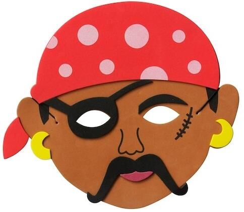 Bu-bu Eva Maske Bandanalı Korsan Em0015