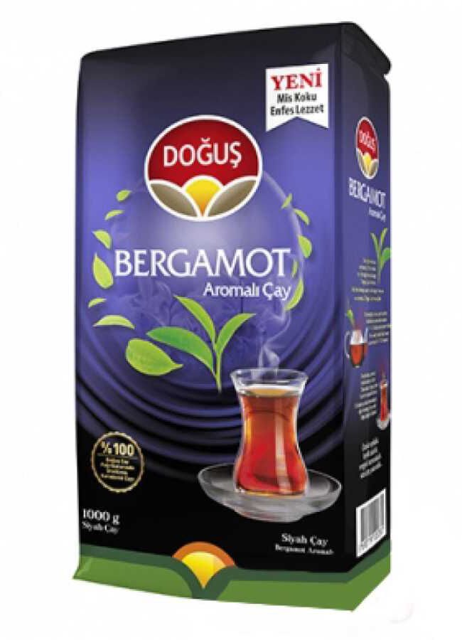 Doğuş Bergamot Aramolı Siyah Çay 1000 Gr