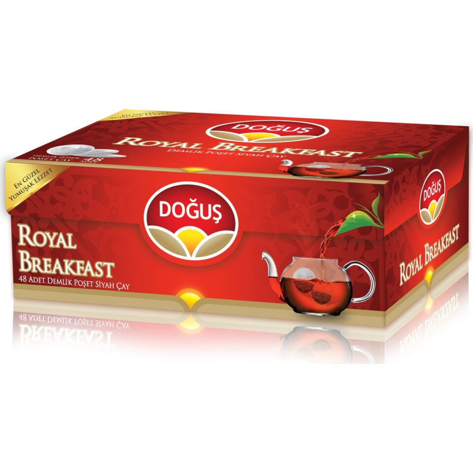 Doğuş Royal Breakfast Demlik Poşet Çay 48x3.2 Gr