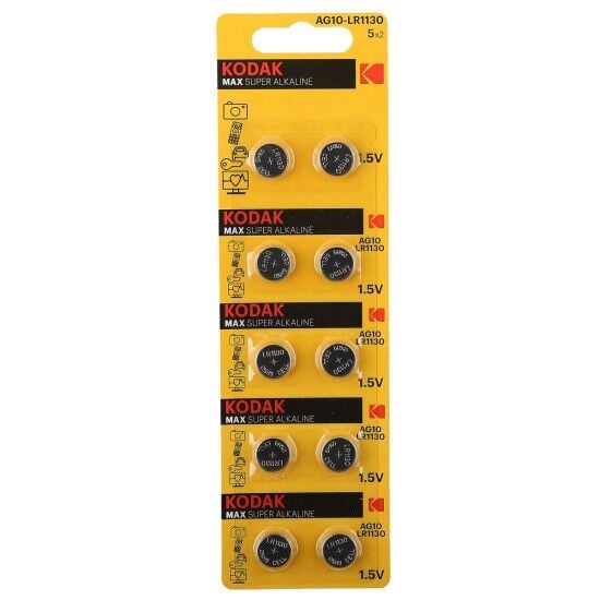 Kodak Pil Düğme 2'li Ag10/lr1130 1.5v Alkalinli 30414013