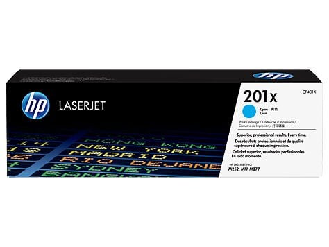 Hp 201x Cyan Mavi Yüksek Kapasite 2.800 Sayfa Toner Cf401x