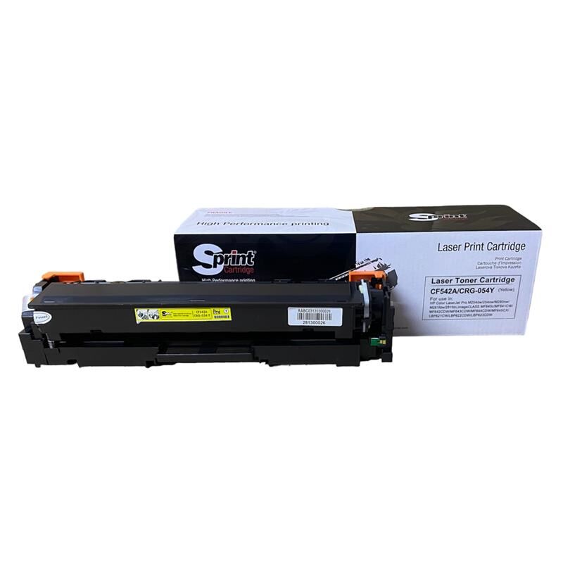 S Print Cf542a (203a) / Crg-054 / Crg-067 Yellow Toner Sp10-203y