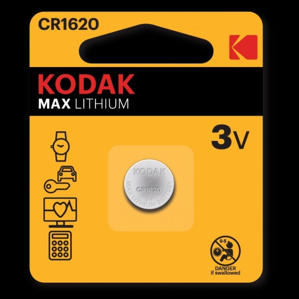 Kodak Cr1620 Ultra Lityum Para Pil 5'li (30414396)