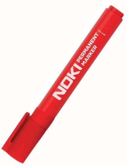 Noki Marker Yuvarlak Uç Kırmızı 1800pbk