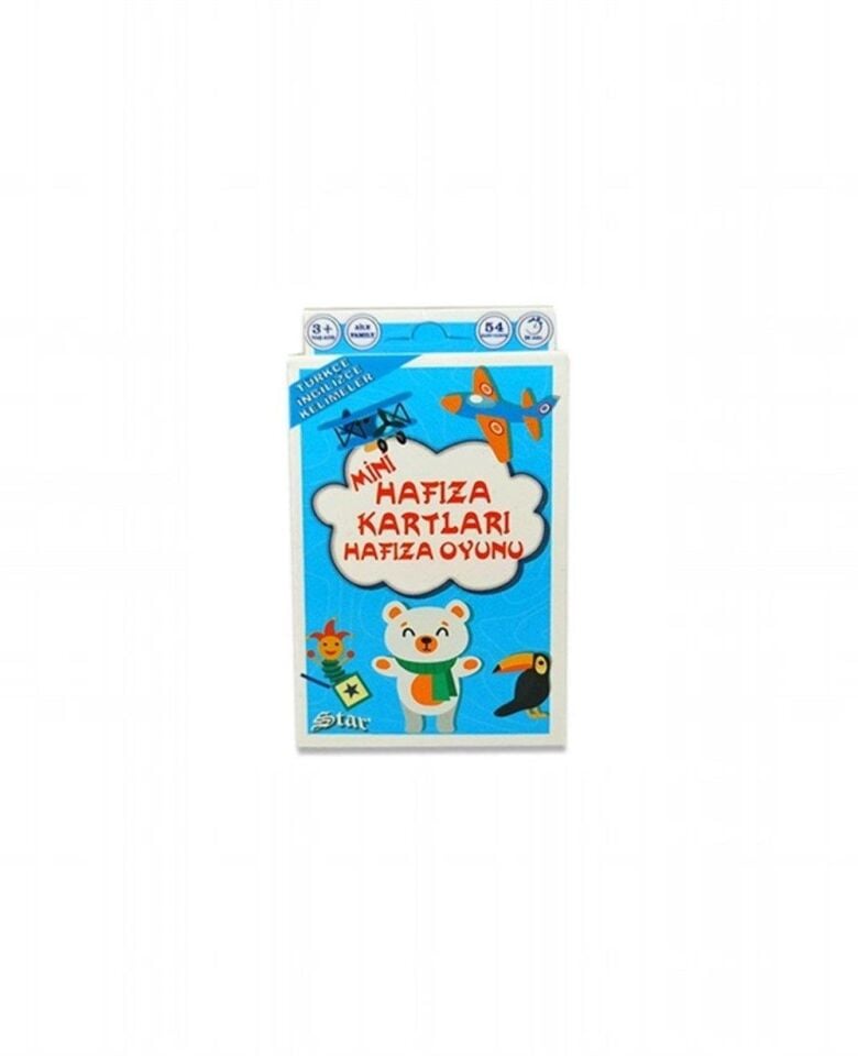 Star Hafıza Oyun Kartı Türkçe-ingilizce Kelimeler 1066430