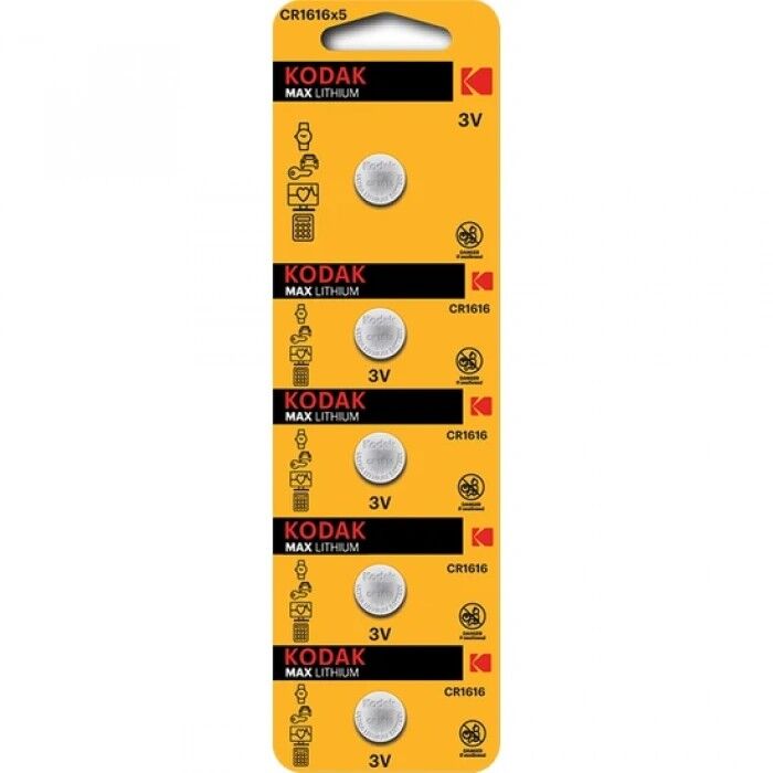 Kodak Cr1616 Ultra Lityum Para Pil 5'li 30414679