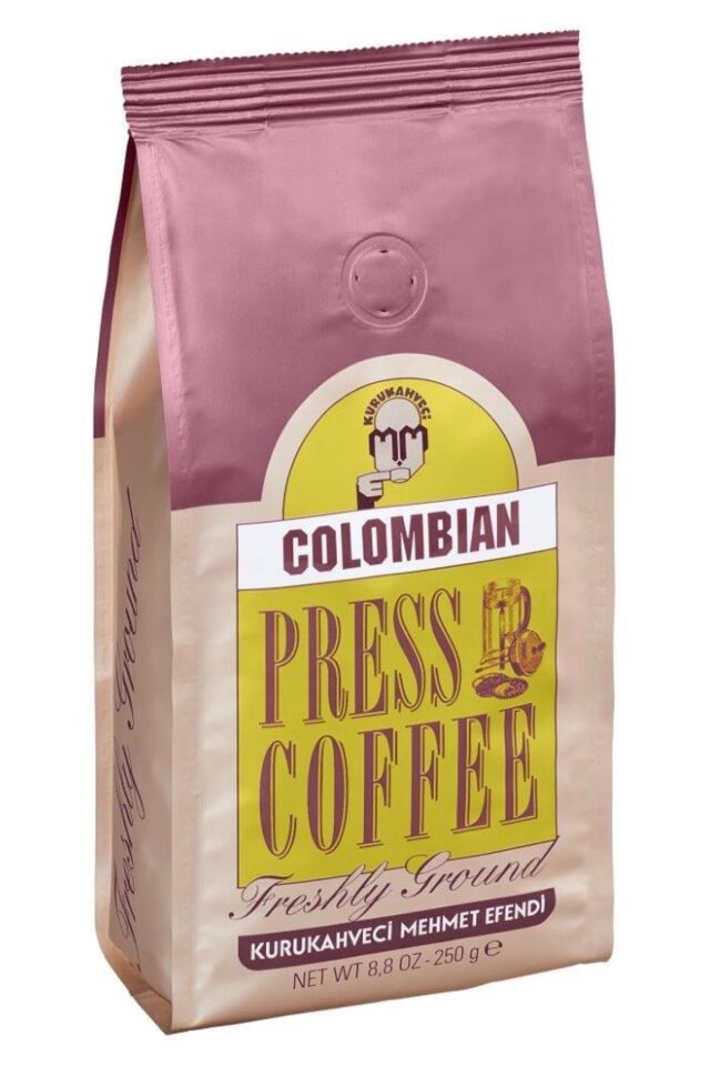 Mehmet Efendi Colombian Press Coffee 250 Gr