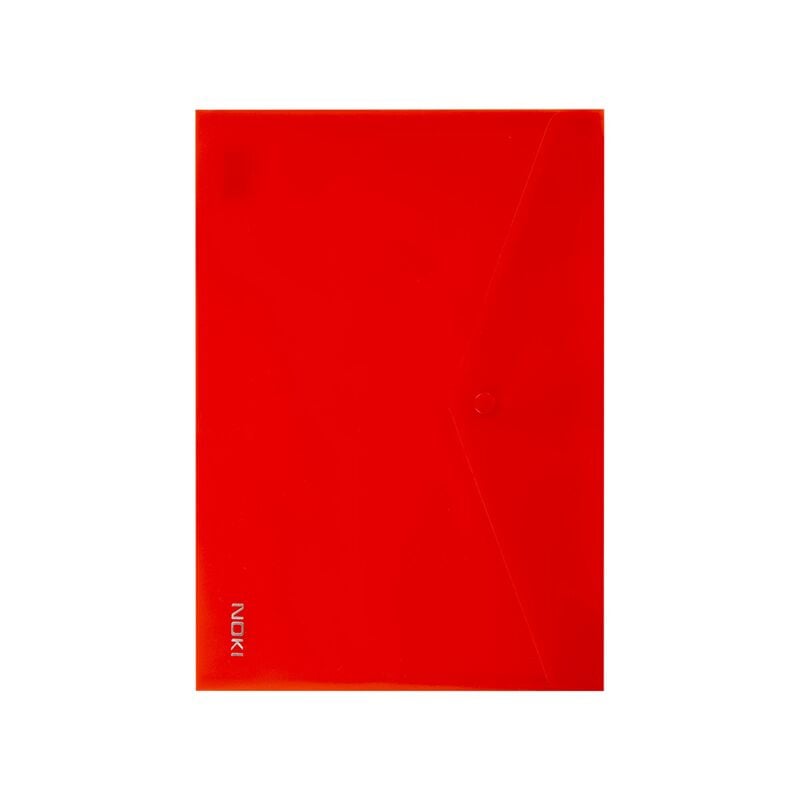 Noki Dosya Çıtçıtlı Evrak Zarfı A4 Kırmızı 3101-080
