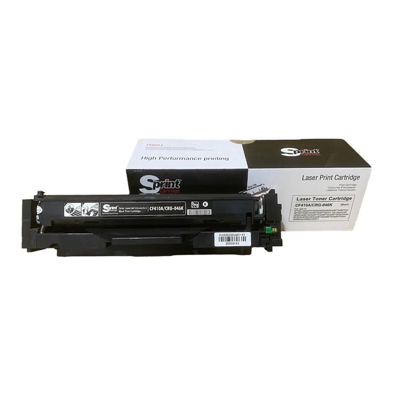 S Print Cf410a (410a) Crg-046 Black Toner Sp10-410b