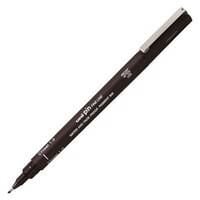 Uniball Pin 0.1 Fine Line Kesik Uçlu Kalem Siyah Pıncs1-200