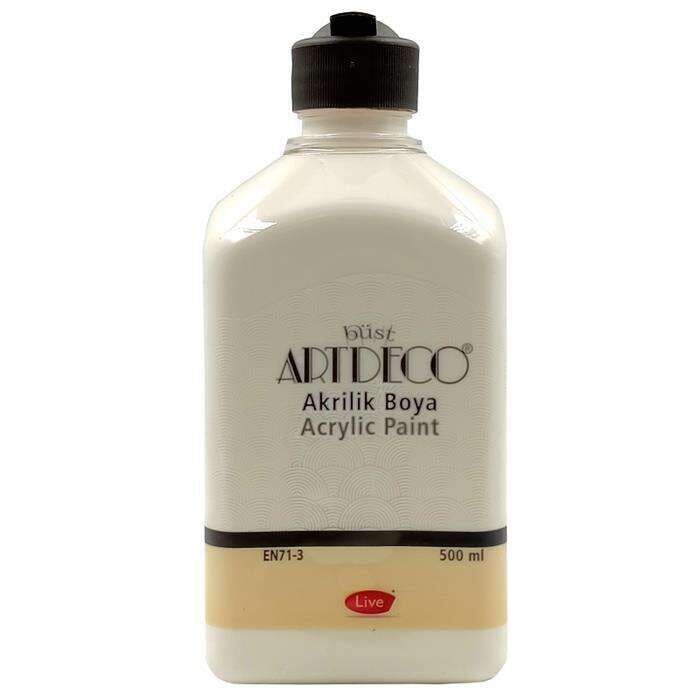 Artdeco Akrilik Boya 500ml Beyaz Kum 3620 Lv-y-070l-3620