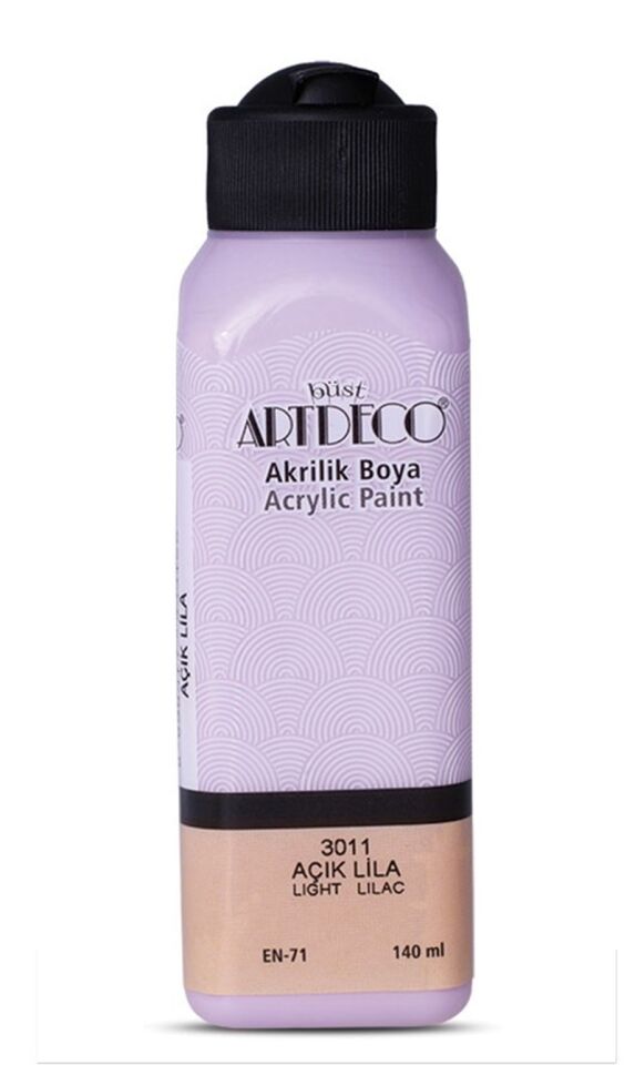 Artdeco Akrilik Boya 140ml Açık Lila 3011 Lv-y-070r-3011