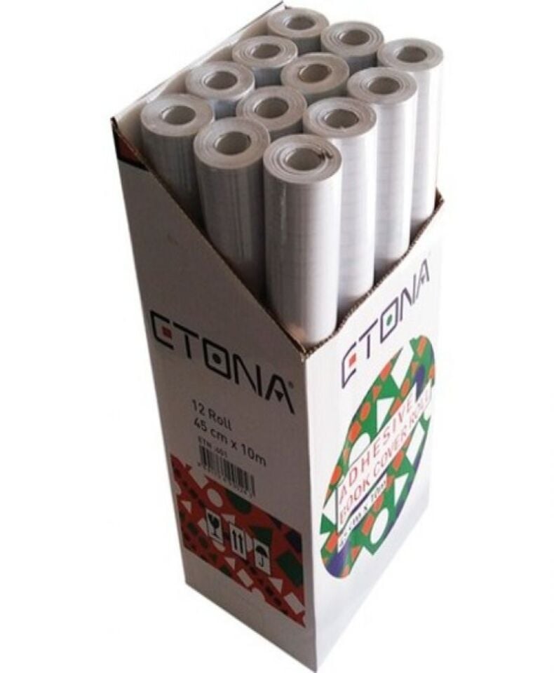 Etona Asetat Şeffaf Yapışkanlı 45x2mt.24 Lü Etn-925