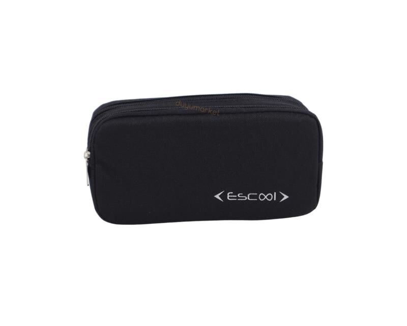 Escool Kalem Çantası Lüx Çift Bölmeli 125