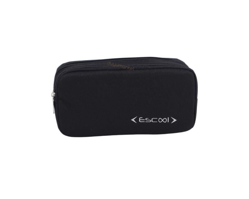 Escool Kalem Çantası Lüx Çift Bölmeli 125