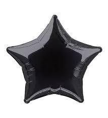 Nedi Folyo Balon 18'' Yıldız Siyah