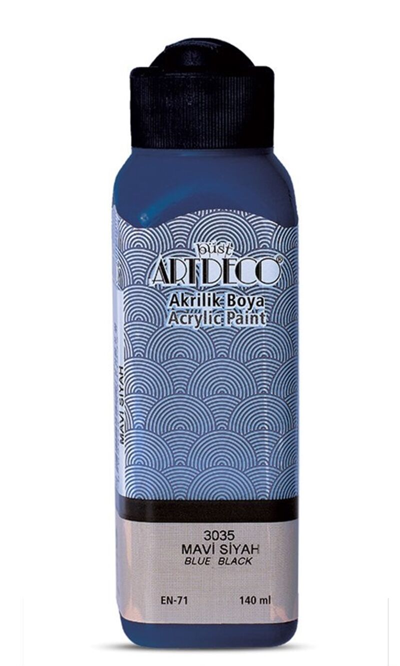 Artdeco Akrilik Boya 140ml Mavi Siyah 3035 Lv-y-070r-3035