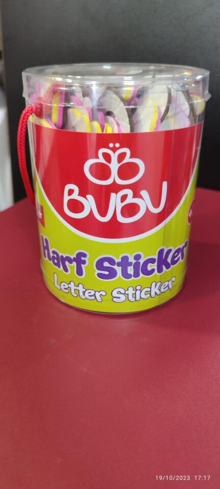 Bu-bu Eva Stıckers Yapışkanlı 28 Gr. Harf Sts002-0048