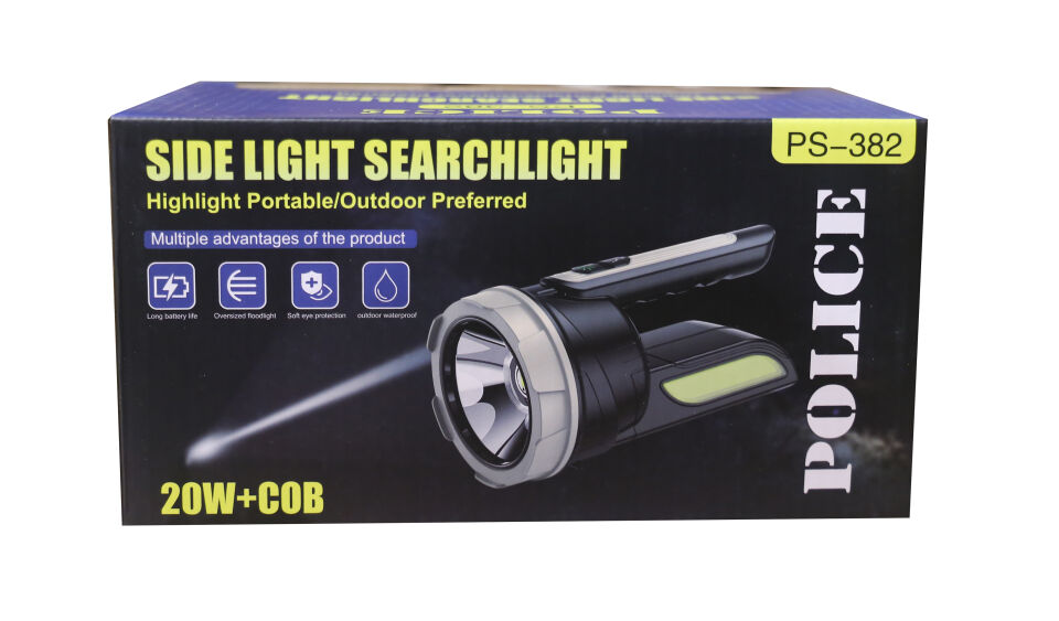 Polıce Ps-382 20w Spot Feneri Şarjlı Ve Yan Aydınlatma Işıklı