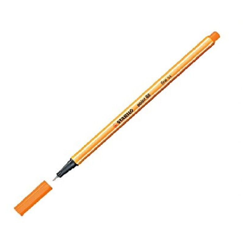 Stabilo Point 88 Keçe Uçlu Kalem 0,4 Mm - Pastel Turuncu 88/25