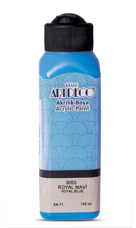 Artdeco Akrilik Boya 140ml Royal Mavi 3053 Lv-y-070r-3053