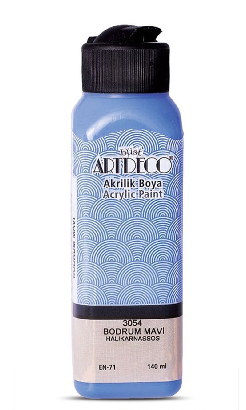 Artdeco Akrilik Boya 140ml Bodrum Mavi 3054 Lv-y-070r-3054