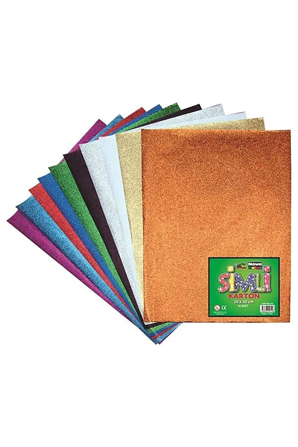 Nova Color Simli Karton 20x30 Mm 10'lu Paket Nc-275