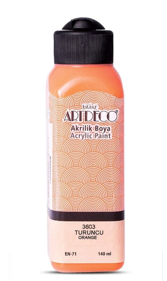 Artdeco Akrilik Boya 140ml Turuncu 3603 Lv-y-070r-3603