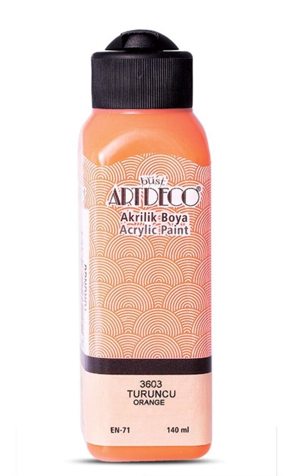 Artdeco Akrilik Boya 140ml Turuncu 3603 Lv-y-070r-3603