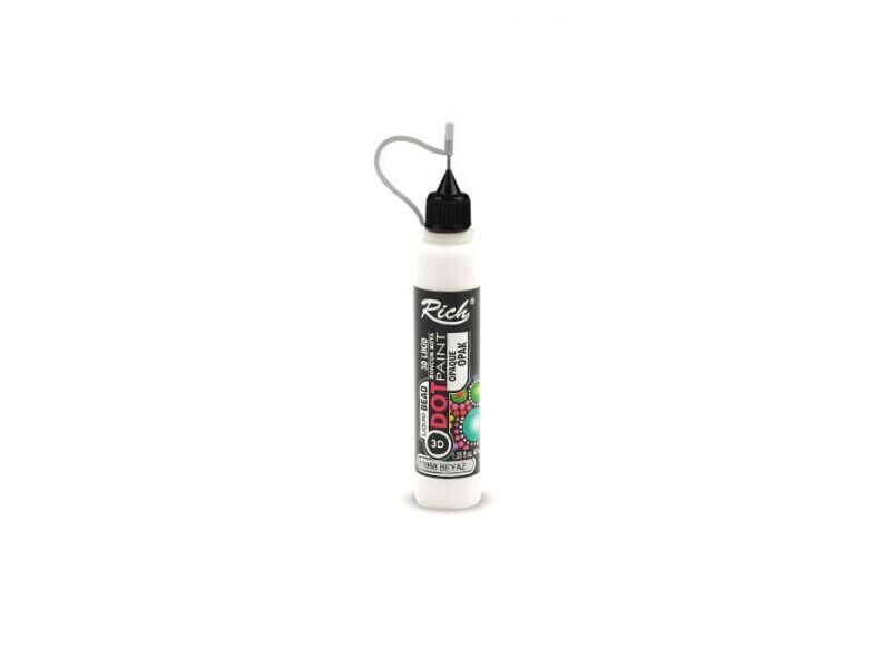 Rich Boncuk Boyası Dot Paint 40 Cc Beyaz Dto-40-11988