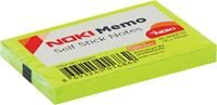 Noki Yapışkanlı Not Kağıdı 50x75 Mm Yeşil 12006y