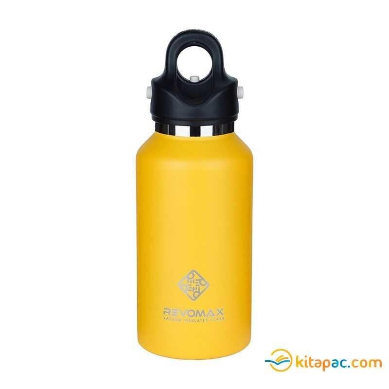 Vagonlife Revomax Paslanmaz Çelik 355 Ml Matara Sarı 12 Oz