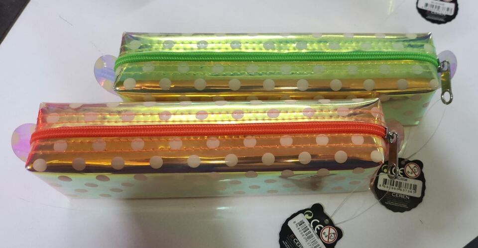 B&d Kalem Çantası Yıldız/puantiye/şff Kalp Desenli Kcs023