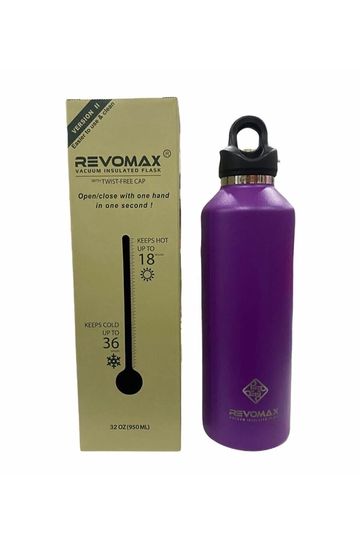 Vagonlife Revomax Paslanmaz Çelik 950 Ml Matara Mor 32 Oz