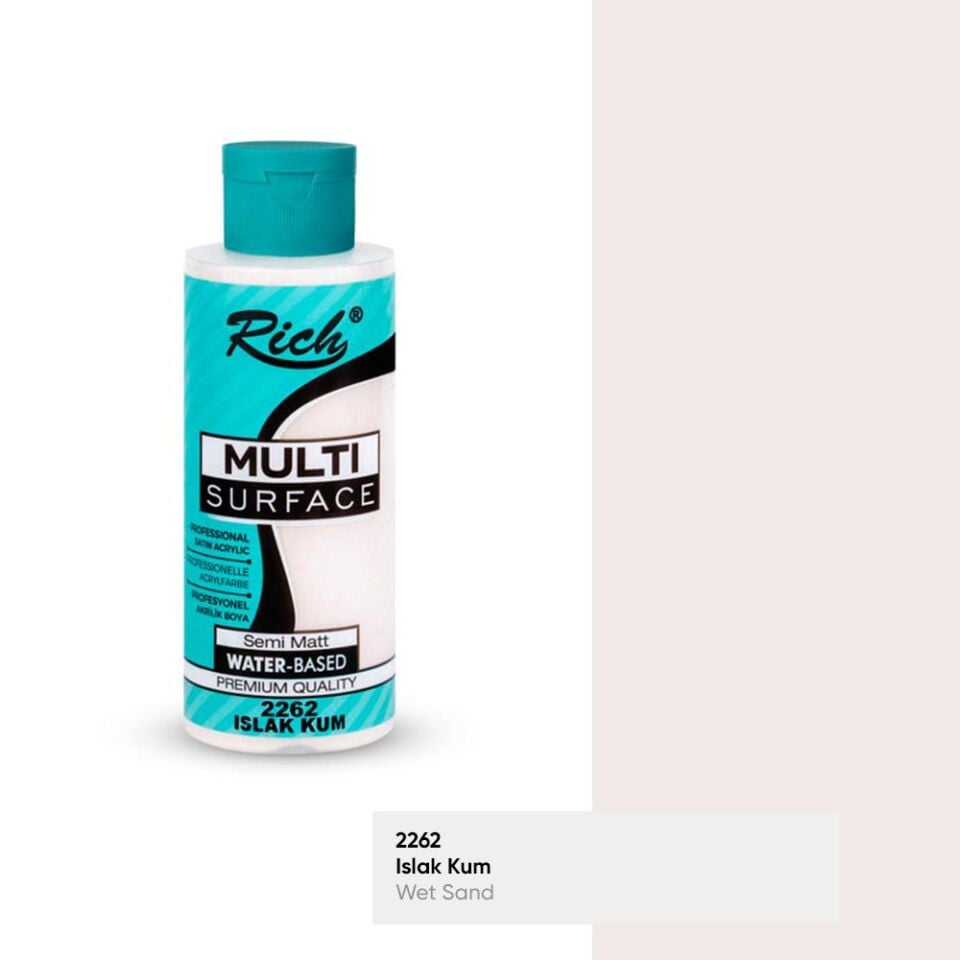 Rich Multi Surface Akrilik Boya 120 Cc Islak Kum Mls-120-2262