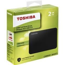 Toshiba 2tb Canvio Basic 2.5'' Siyah Hdtb420ek3aa Harici Harddisk