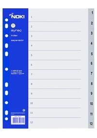 Noki Seperatör 1-12 Rakam Plastik 59212