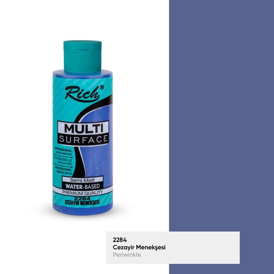 Rich Multi Surface Akrilik Boya 120 Cc Cezayir Menekşesi Mls-120-2284