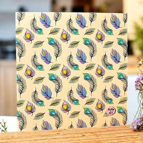 Melimelek My Mia Art Mika Kenar Baskılı Çizgili Defter 14,5*14,5 Mıa-014