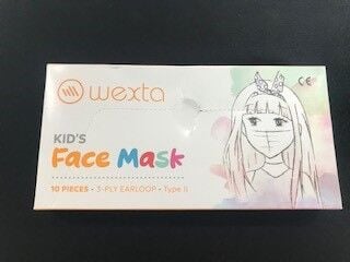 Wexta Stl3ply 10lu Meltblown Filtreli Desenli Çocuk Koruyucu Yüz Maskesi